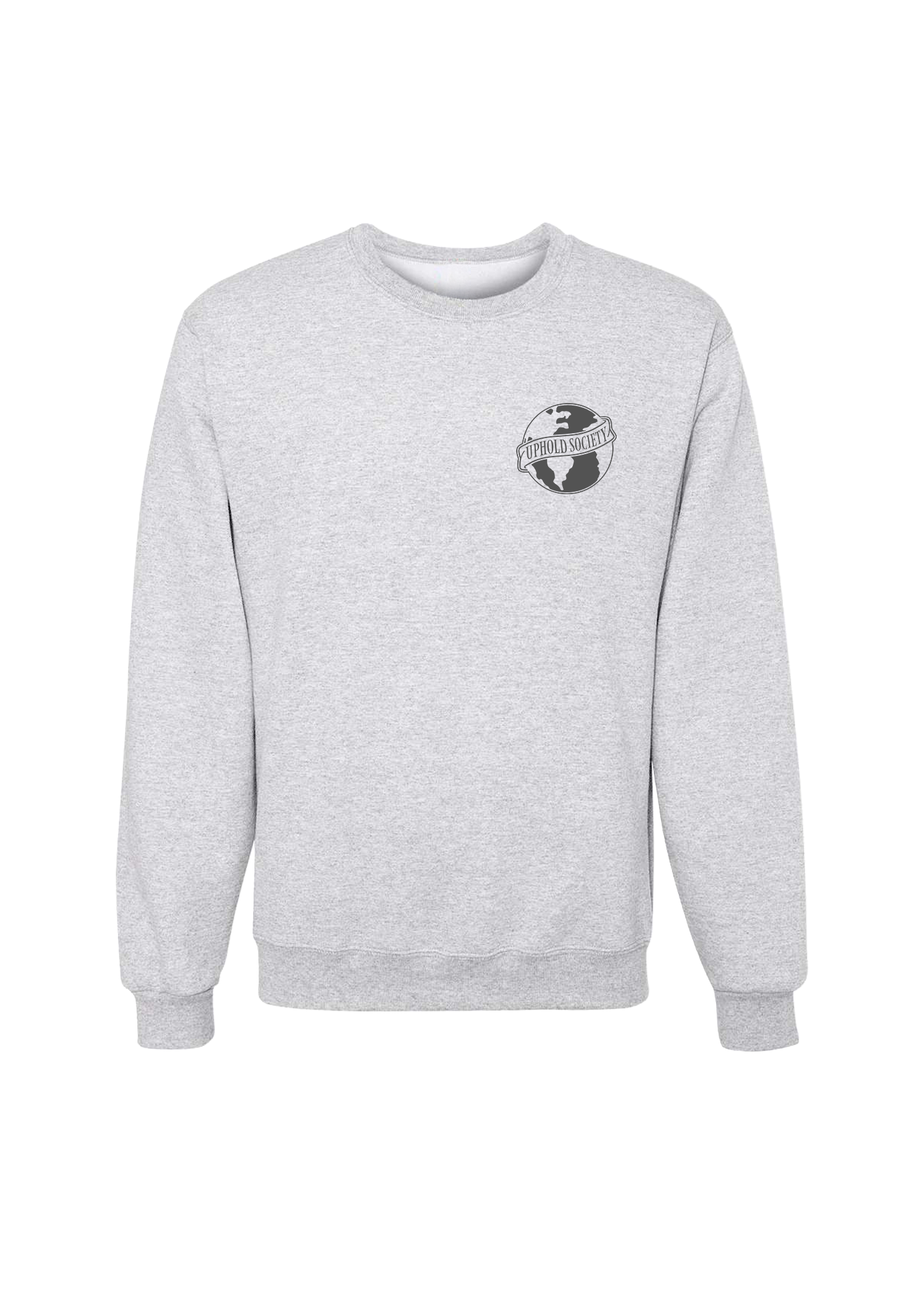 UPHOLD SOCIETY EMBROIDERED SWEATSHIRT